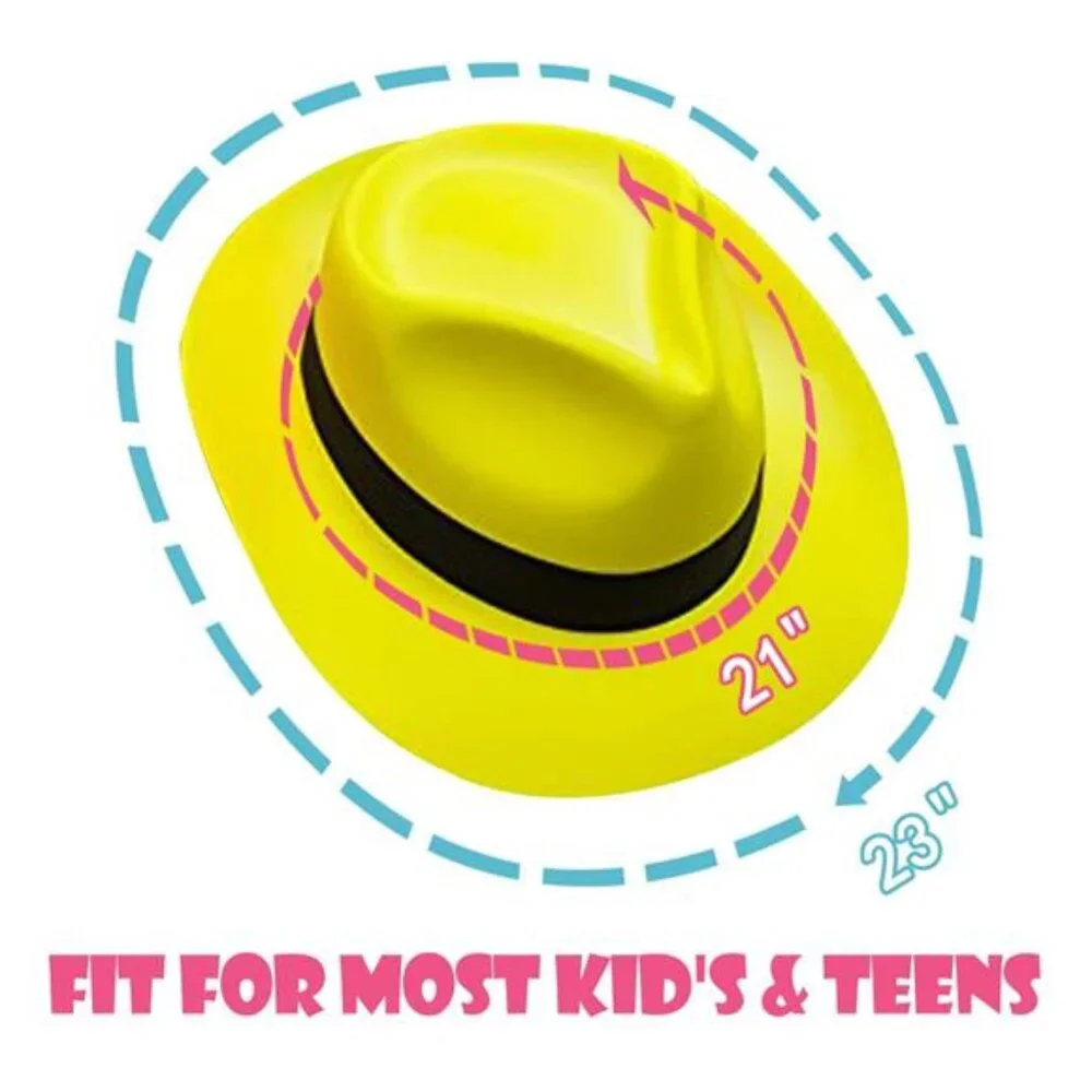 Neon Party Hats